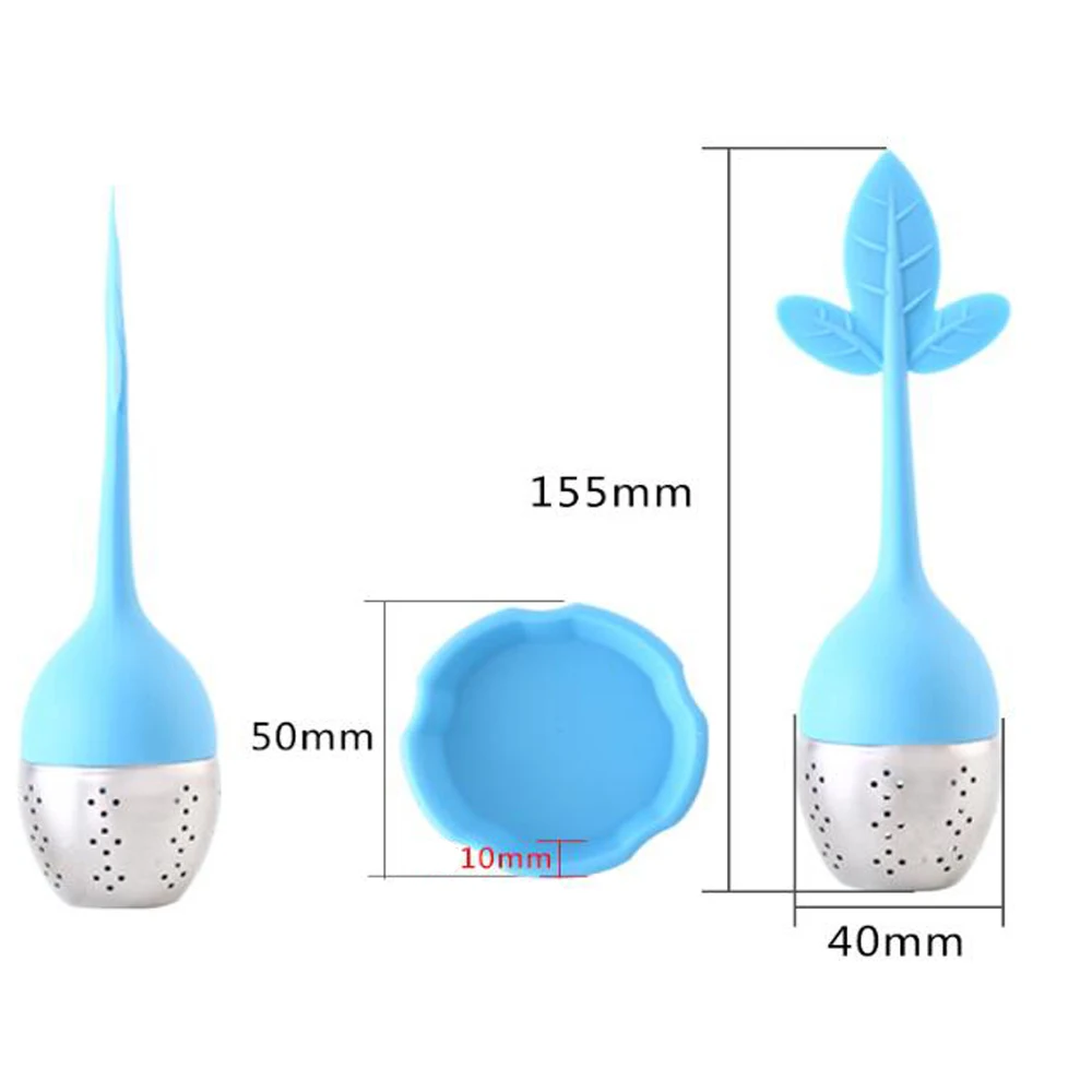 1PC Tea Infuser Stainless Steel Ball Leaf Strainer for Brewing Device Herbal Spice Filter Kitchen Tools | Дом и сад