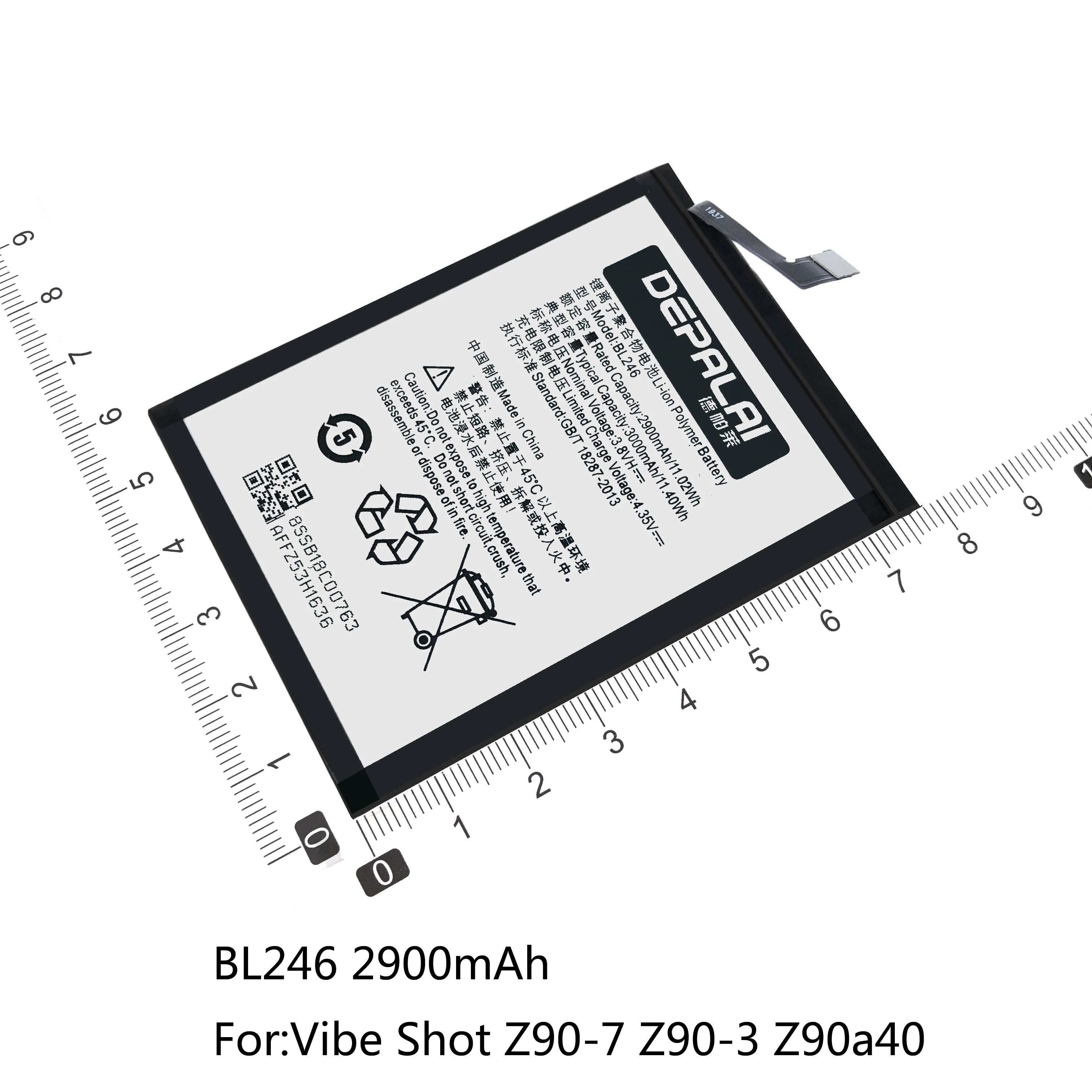 Аккумулятор BL244 BL245 BL246 BL250 для Lenovo Vibe P1 P1A42 P1C58 P1C72 S60 T W Shot Z90-7 Z90-3 Z90a40 S1c50 S1a40 |
