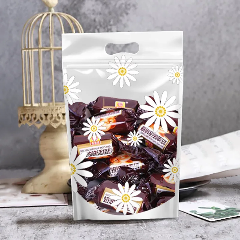 50 шт. рождественские конфеты подарка печенья замка застежка-молнии пластиковые