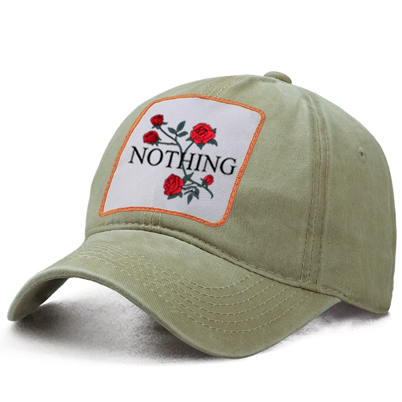 Бейсбольная кепка с цветочным принтом и красной розой бейсболка для папы