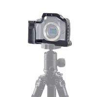fotga aluminum dslr camera cage filmmaking stabilizer rig extension frame for canon eos m50 mark iim50m5 mirrorless camera