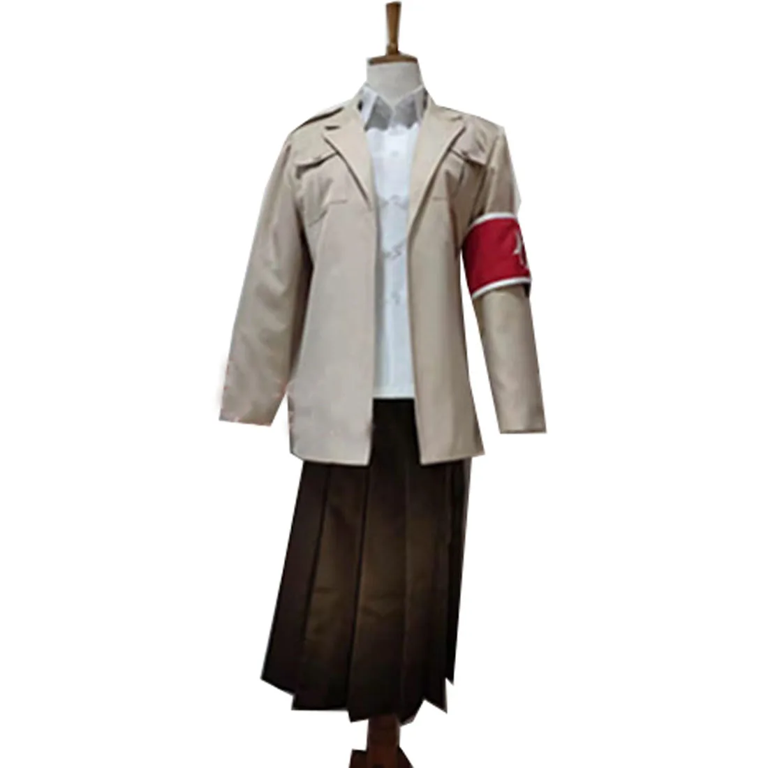 Костюм для косплея элдиан из «атаки на Титанов», костюм воина элдиана, пальто + топ + юбка + значок, 2021