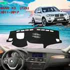 Защитный коврик для приборной панели, для BMW X3 F25, легкий ковер, 2011, 2012, 2013, 2014, 2015, 2016, 2017, аксессуары для салона автомобиля