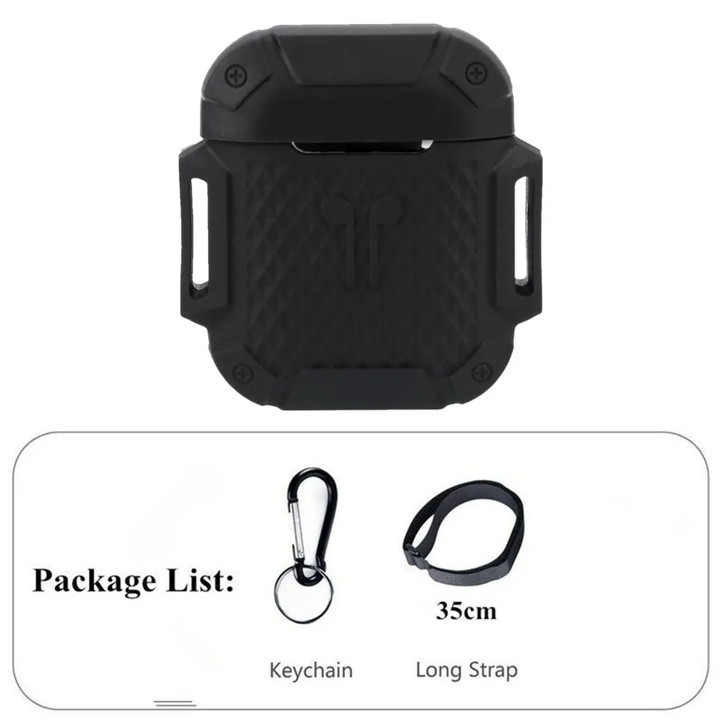 Модные тонко отполированные для наушников Apple AirPods с беспроводной зарядкой