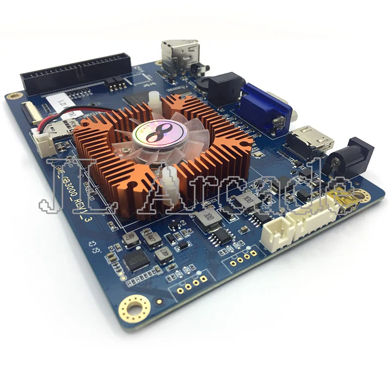 134 x 3d игры 2448 в 1 игровая консоль PCB 3D аркадная машина настольная поддержка CGA VGA HDMI