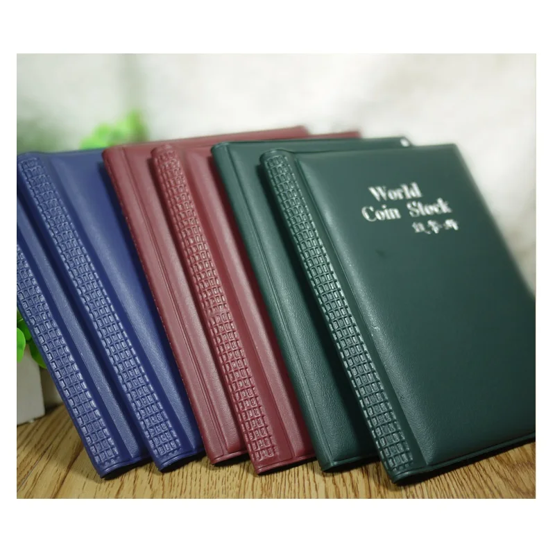 120 карманов сумка для хранения монет органайзер сбора денег Мини Пенни коллекция