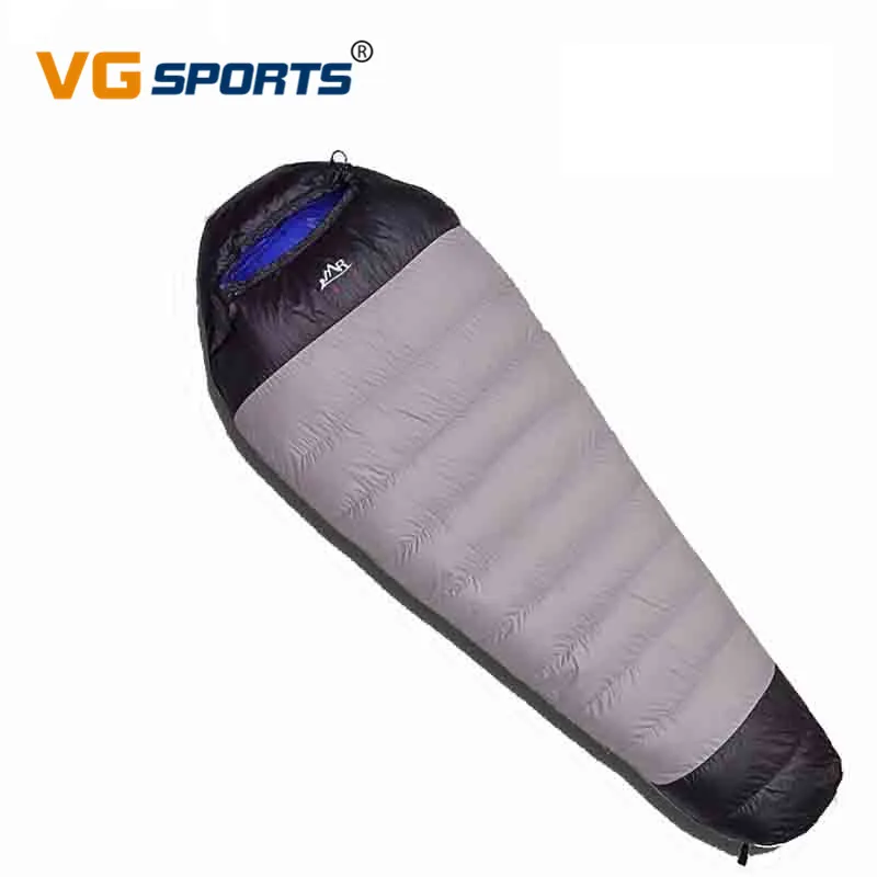 Пуховой спальный мешок LMR ультралегкий водонепроницаемый на утином пуху для