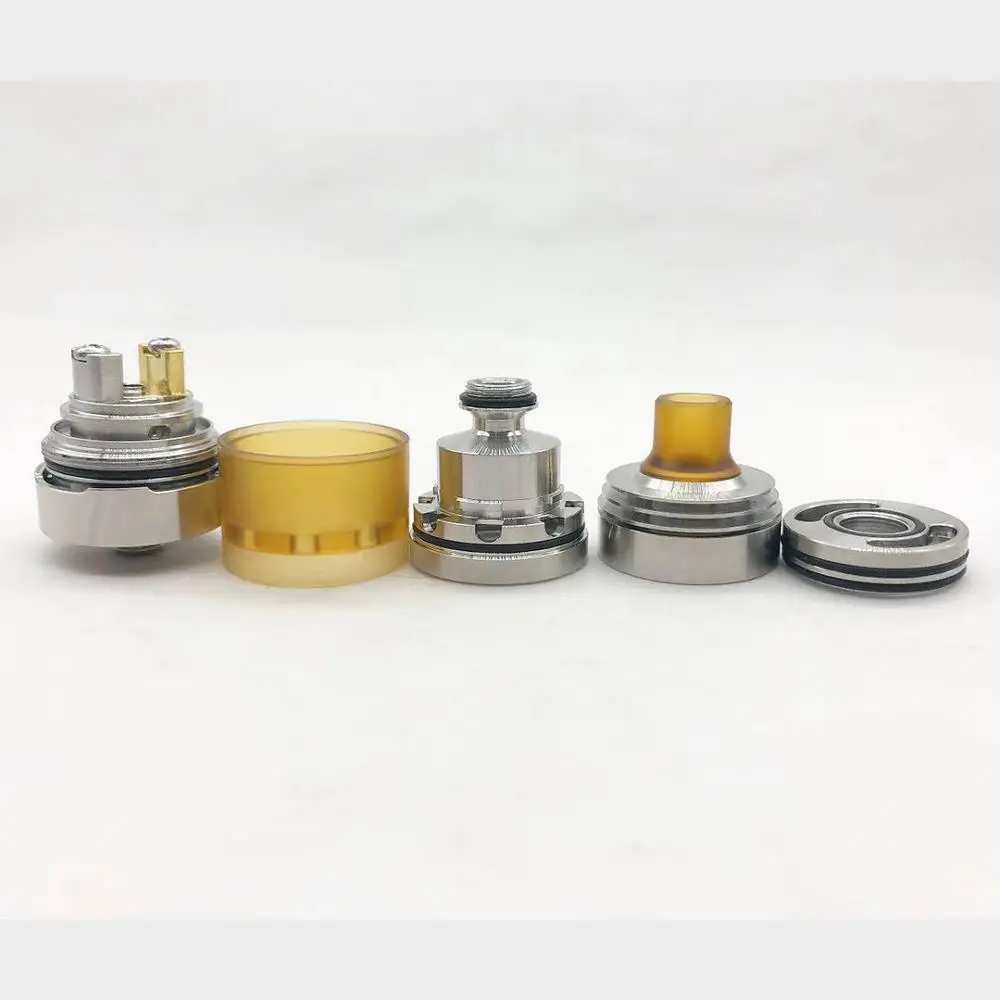 Hussar V1.5 Style RTA 316 PC PEI 2 мл 22 мм из нержавеющей стали|Атомайзеры электронных сигарет| |