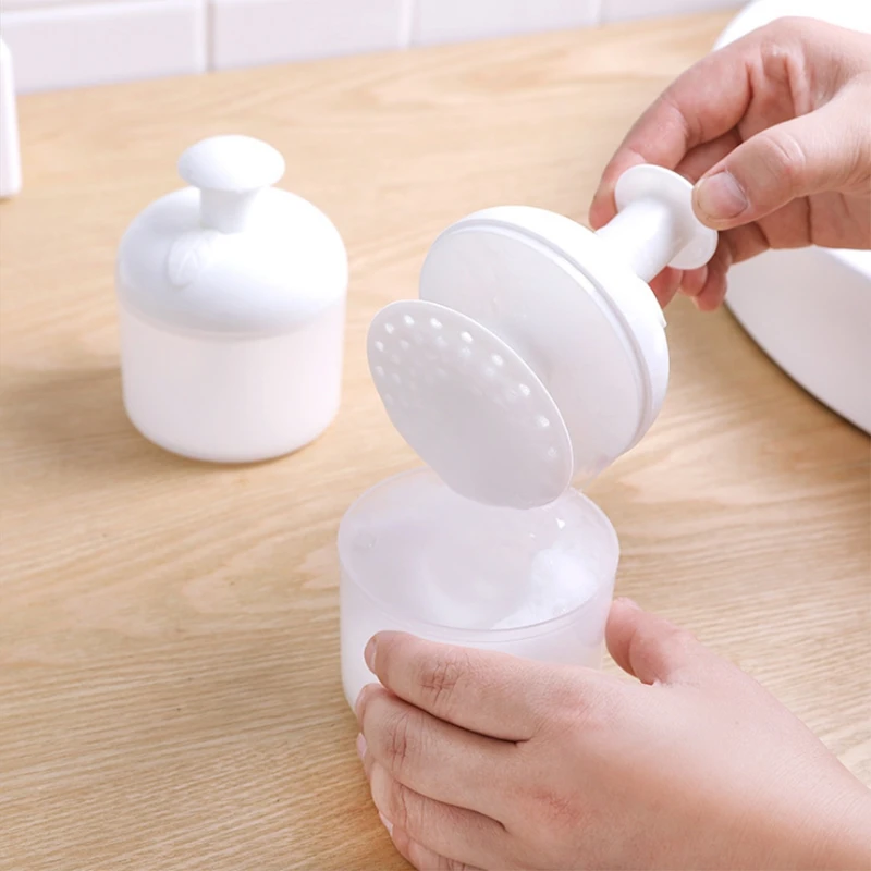 

2Pcs Portable Face Wash Foamer Foam Cup Shower Gel Cleansing Shampoo Foam Cup Bottle Facial Cleansing Foam Bathroom Supplies 100