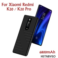 6800mah power bank battery charger case for xiaomi redmi k20 battery case portable backup charging cover for redmi k20 pro