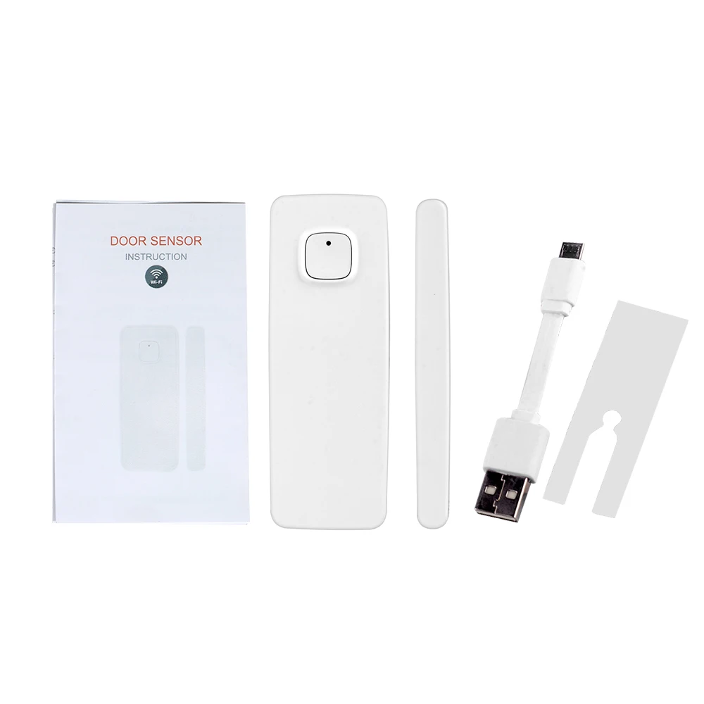 Система сигнализации Tuya Wi-Fi датчик окон и дверей с USB-зарядкой | Безопасность
