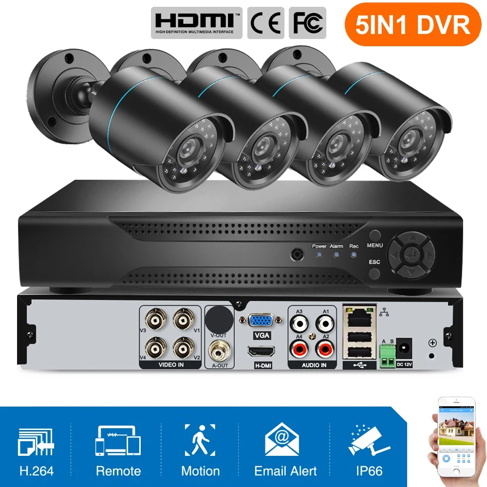 4/8CH Беспроводная 1080P CCTV система безопасности NVR комплект 4/8 шт HDMI POE IP ночное
