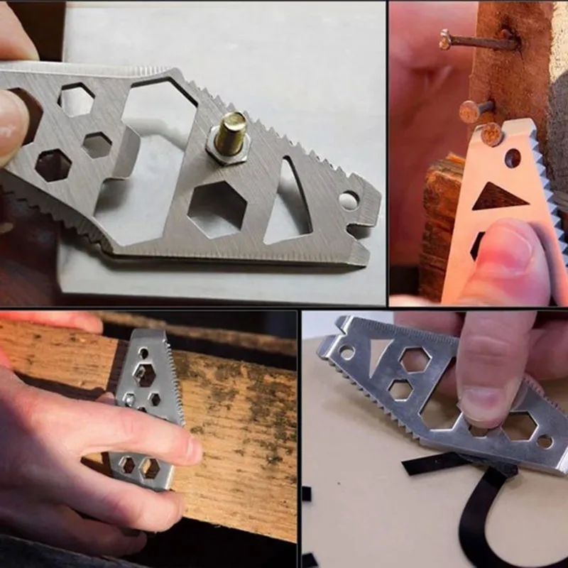 Открытый выживания Портативный Молот кемпинговый ремень безопасности для