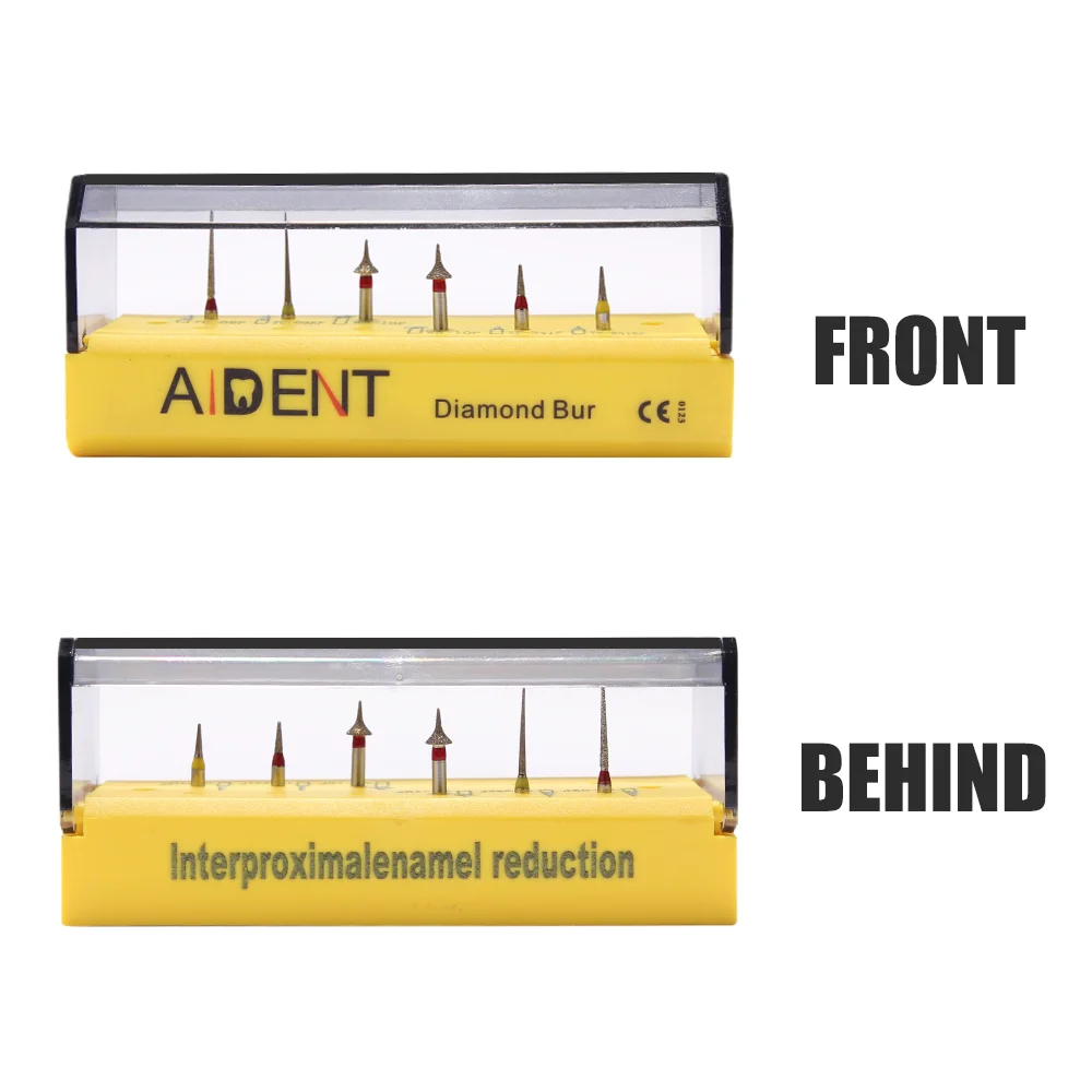 Зубов боры алмазный бор межзубных эмаль снижение набор сверл для