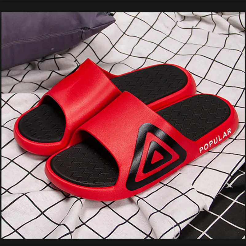 

Шлепанцы женские, на плоской подошве, красные, желтые