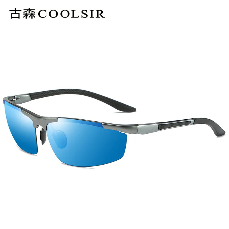 Фирменный дизайн модные солнцезащитные очки для мужчин поляризационные из