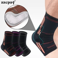 1pcs ankle support brace elasticity running sports safety pressurized basketball ankle protective anti ankle sprain foot cover