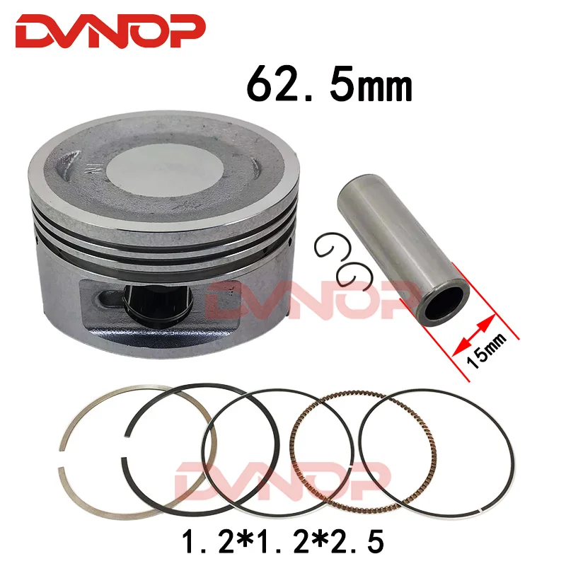 

62.5mm Motorcycle piston and ring for ATV175 200 WY200
