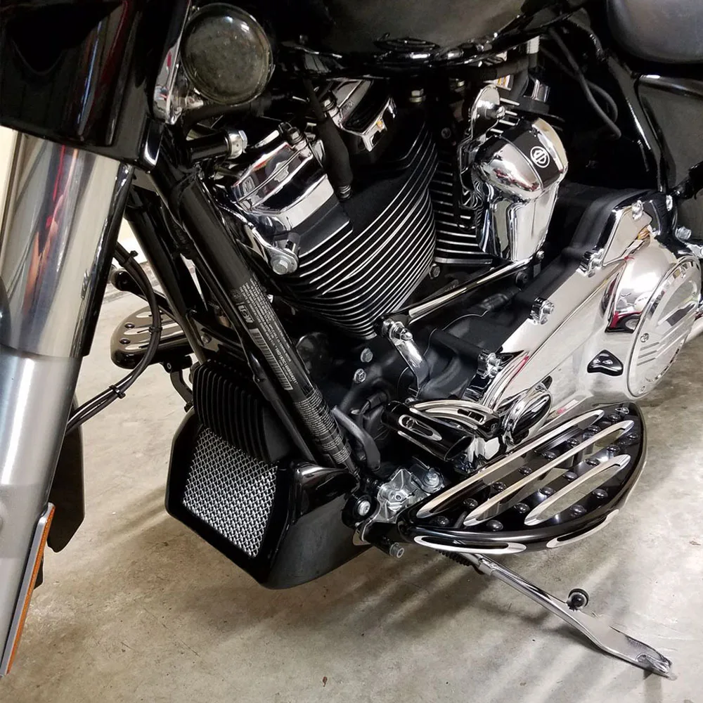 Мотоциклетный масляный радиатор для двигателя накладка монтажный комплект Harley