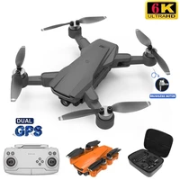 icamera3 gps drone 6k hd dual camera professional aerial photography wifi fpv foldable quadcopter brushless rc dron toy
