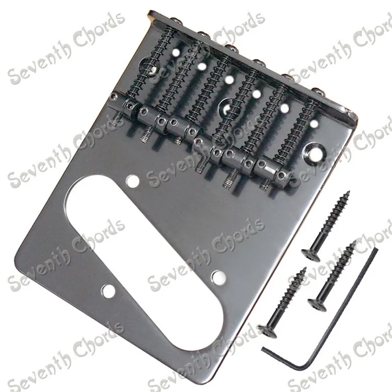 Набор черных аксессуаров для электрогитары|string bridge|guitar stringsguitar bridge |