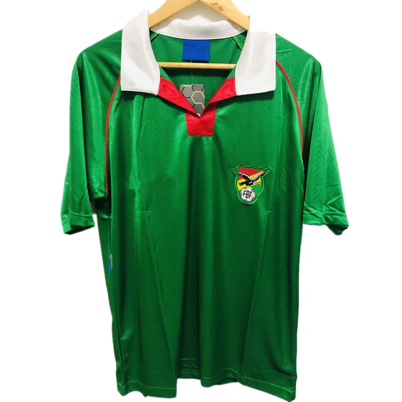 

1994 Боливия Ретро Джерси Футбол Мужская классическая футбольная рубашка