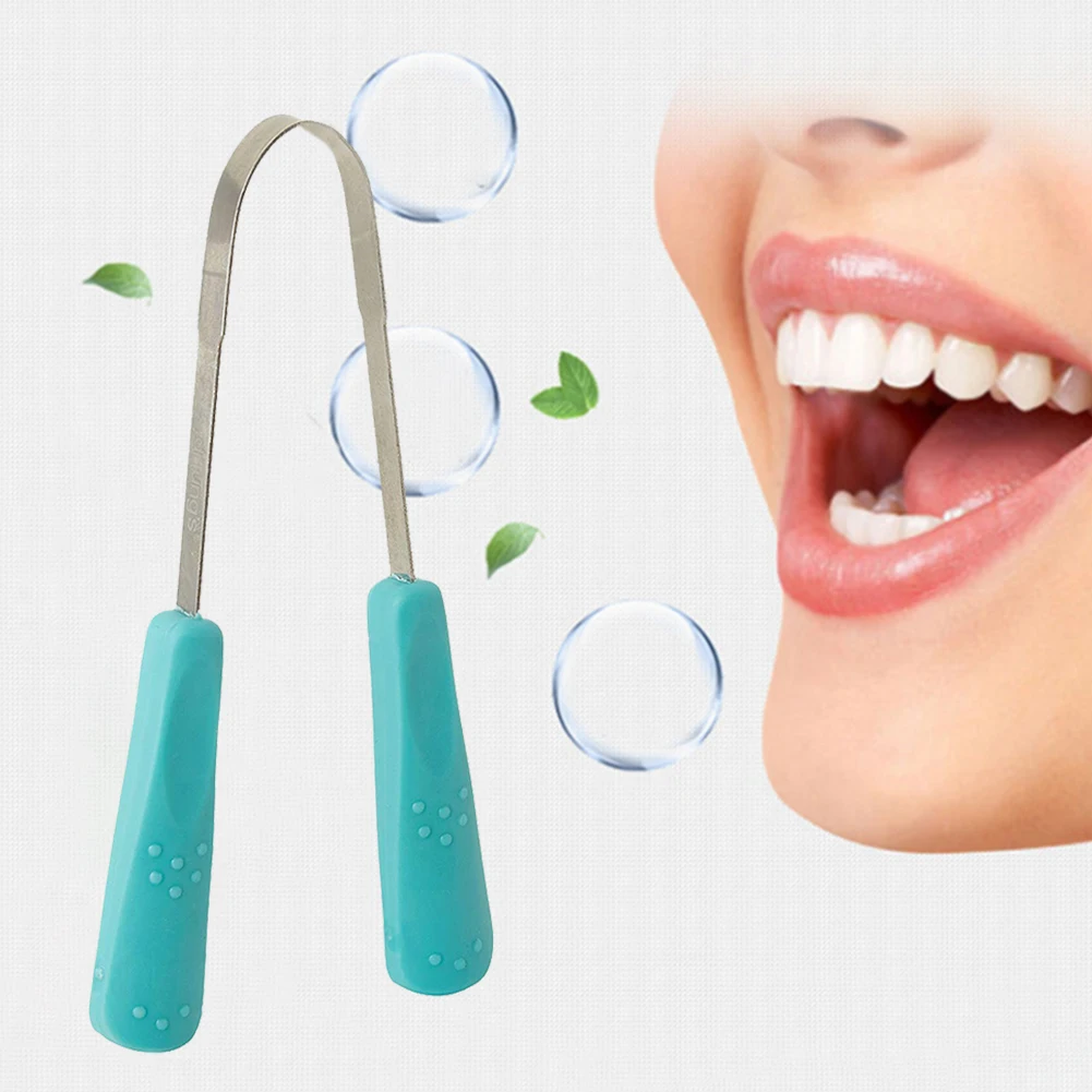 Средство для ухода за полостью рта безопасный портативный скребок языка из