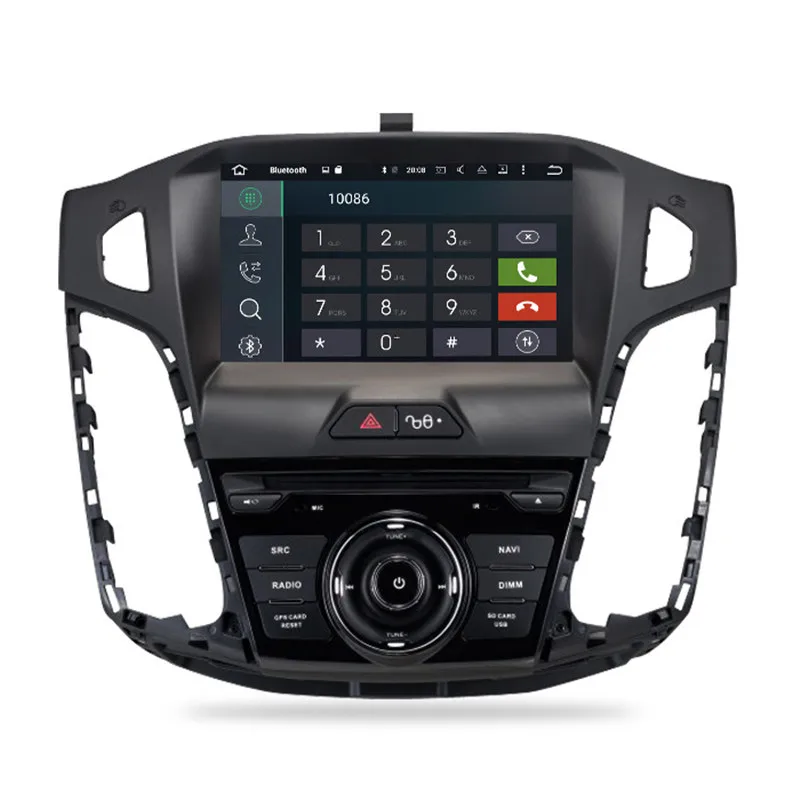 Android 10 0 автомобильный Радио dvd-плеер для Ford Focus 2011 2012 2013 2014 аудио GPS Мультимедиа
