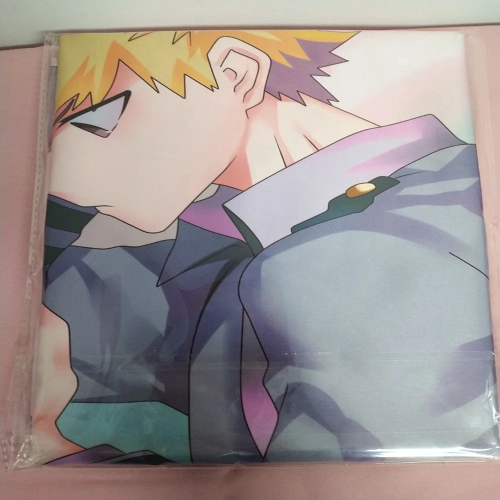 Наволочка Bakugou Katsuki My Hero моя геройская Академия Подушка Чехол аниме дакимакура