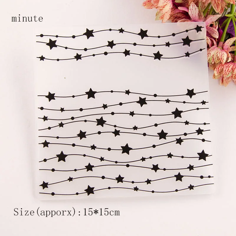 2020 new butterfly line и star string фруктовый материал рельефная папка для DIY скрапбукинга