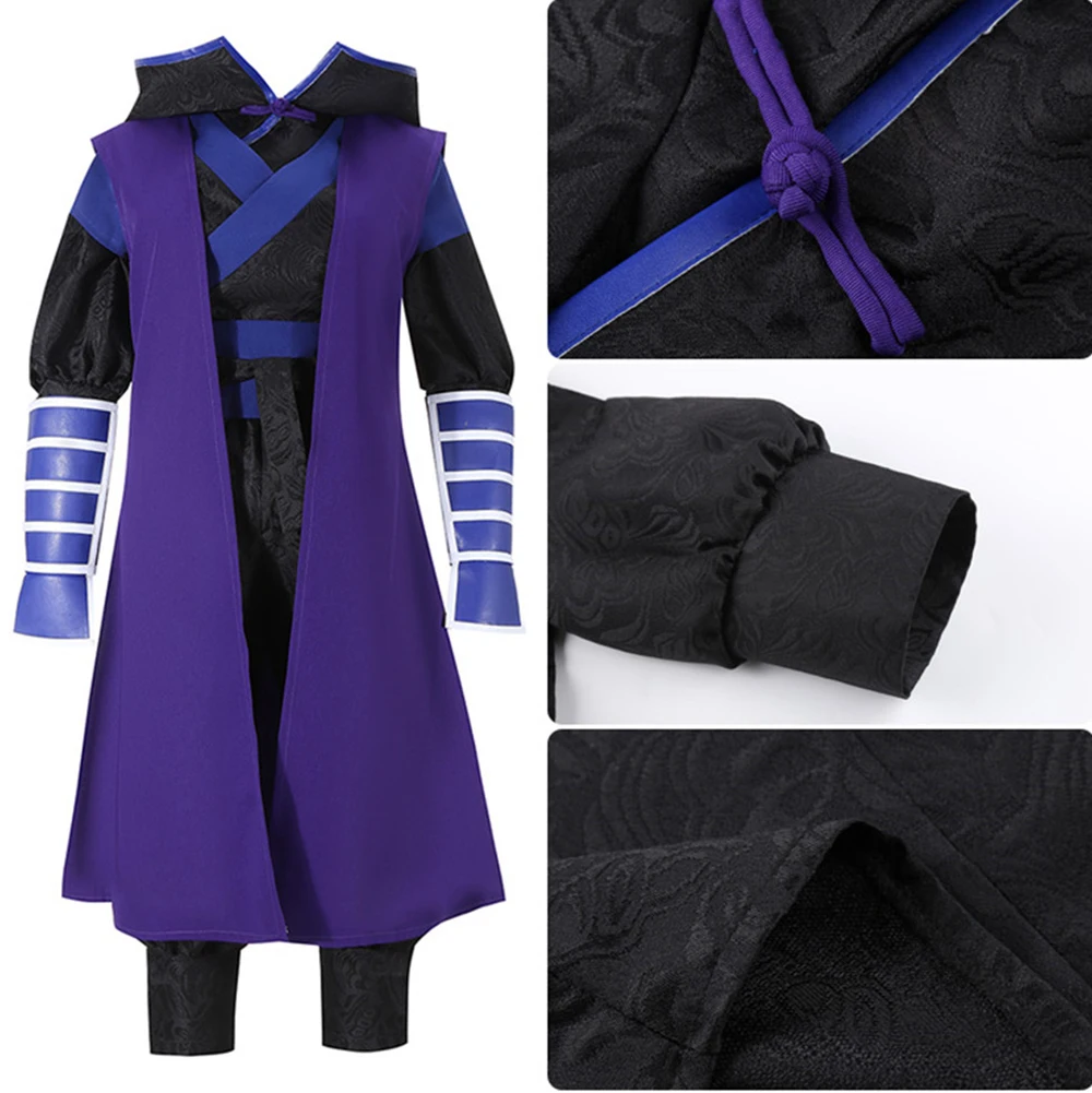 Anime Scissor Seven Killer Seven Hoodie Costume Pullover Hooded Sweatshirt Halloween Adult Outfit for Men Boys