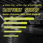 2 шт. FPVRACER Kevlar шов и полиэстер 300D RC батарея ремень металлическая пряжка для FPV гоночный Фристайл дроны дальнего действия DIY запчасти
