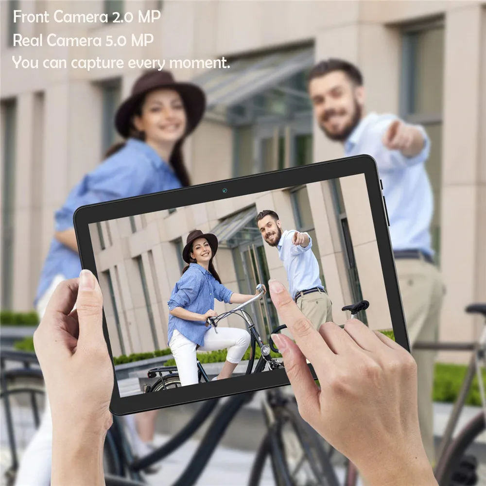 

Newest Tablet 10 Inch Android 9.0 Tablets 6G 128GB Storage GMS Certified Dual SIM Card Slot and Cameras WiFi 4G Phone Tablet