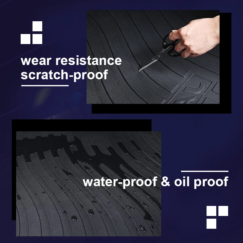 Автомобильный Противоскользящий коврик-багажник для Land Rover Discovery 3 4 L550 Freelander 2 Range