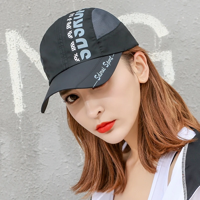 

Baseball Cap Men Women Summer Thin Mesh Portable Quick Dry Breathable Sunshade Hat Tennis Running Fishing Beach Cap Hot Sell
