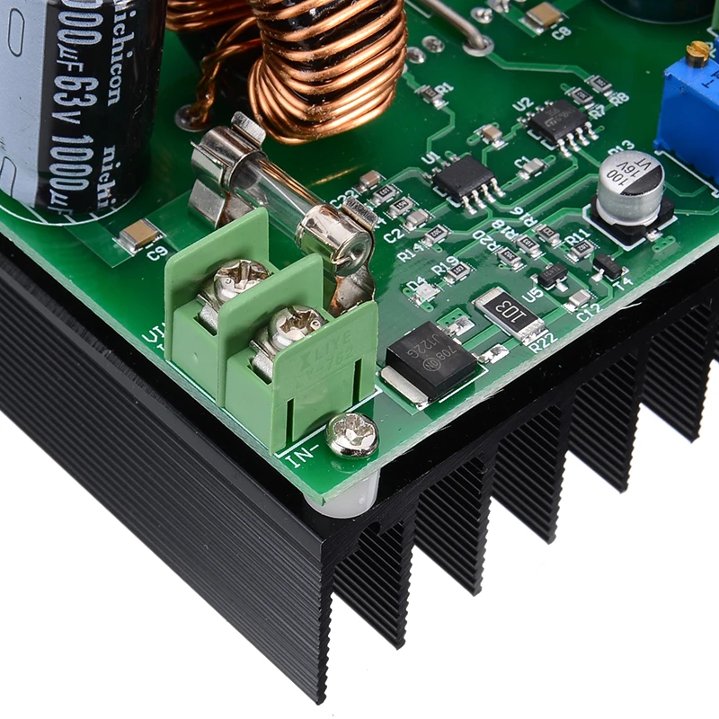 DC-DC Step Up повышающий преобразователь постоянного тока с Мощность модуль 15A 12 V-60 V до