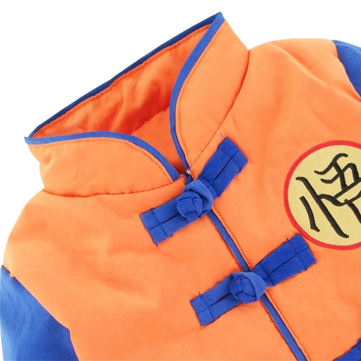 Goku/зимняя куртка для маленьких мальчиков; Детское пальто с драконом и шариком; теплая Рождественская верхняя одежда для малышей; костюм аниме на Хэллоуин