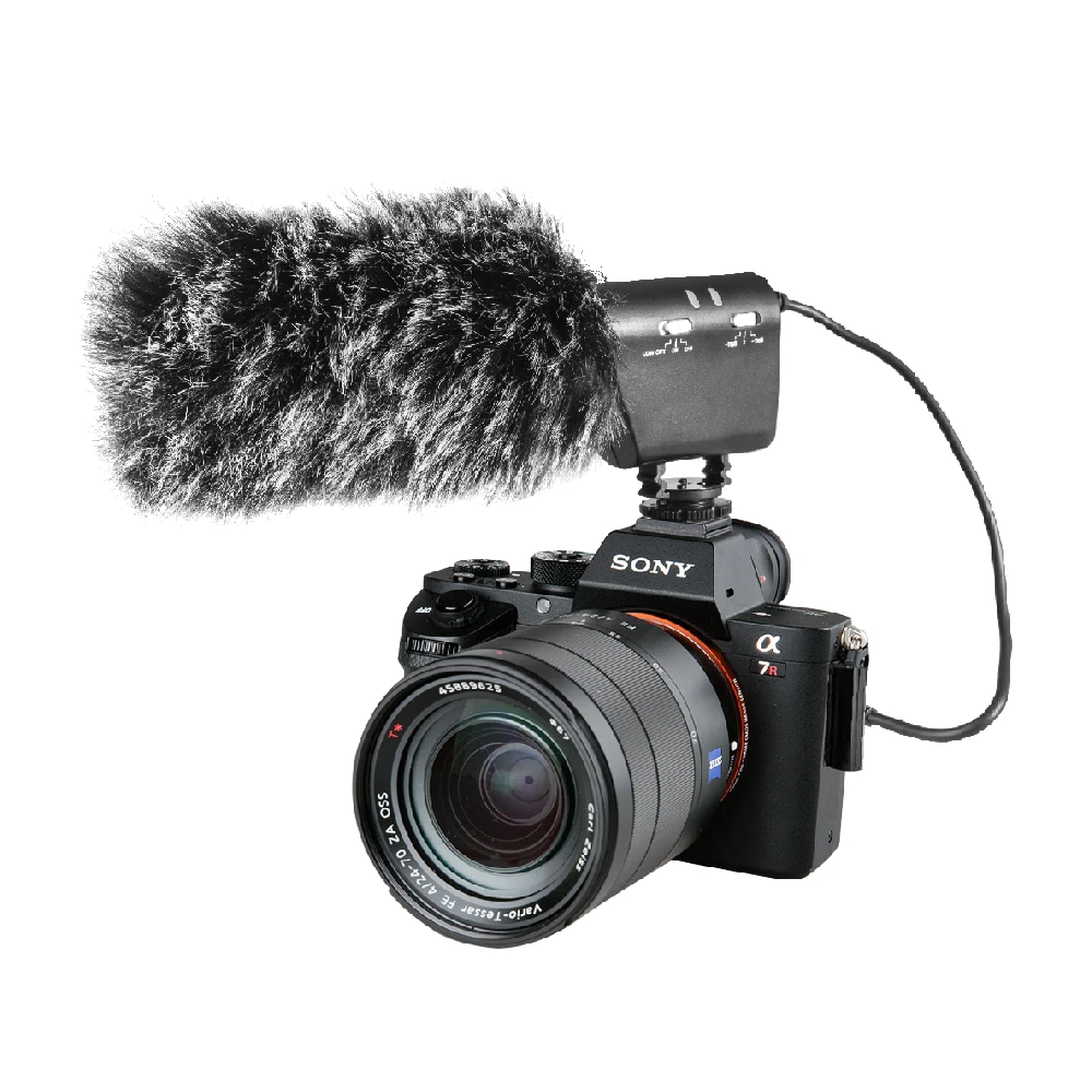Пиксельный MC-650 конденсаторный видео Запись микрофон для Nikon Canon sony DSLR камеры, Vlogging интервью микрофон