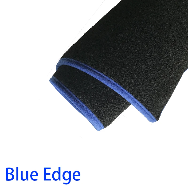 Blue edge Для Renault Megane 3 III MK3 2008- Coupe CC GT крышка приборной панели солнцезащитный козырек нескользящий коврик аксессуары для интерьера - Название цвета: Blue edge
