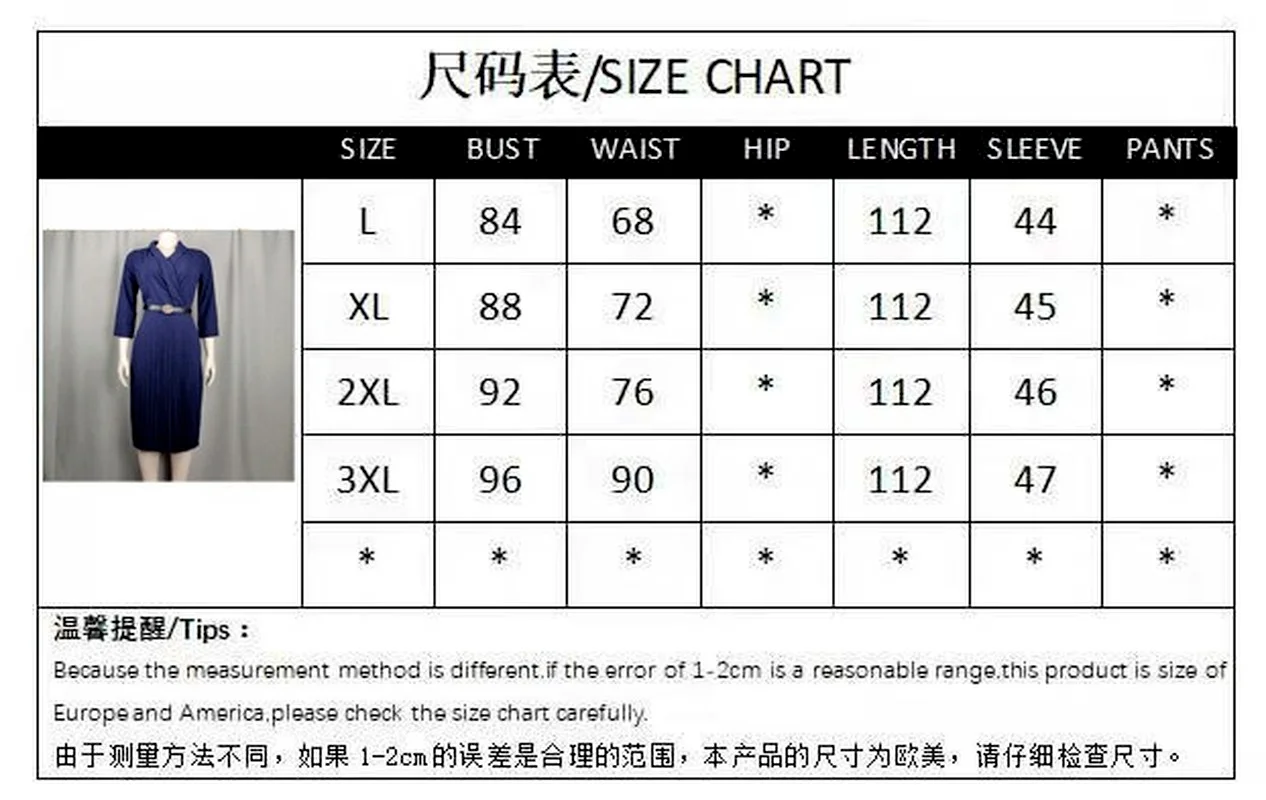 

Blue Pleated Dresses for Women Casual High Waist Large Solid Plus Size Dress A-LINE V-Neck Shirring Mid-Calf Zipper Summer Skirt