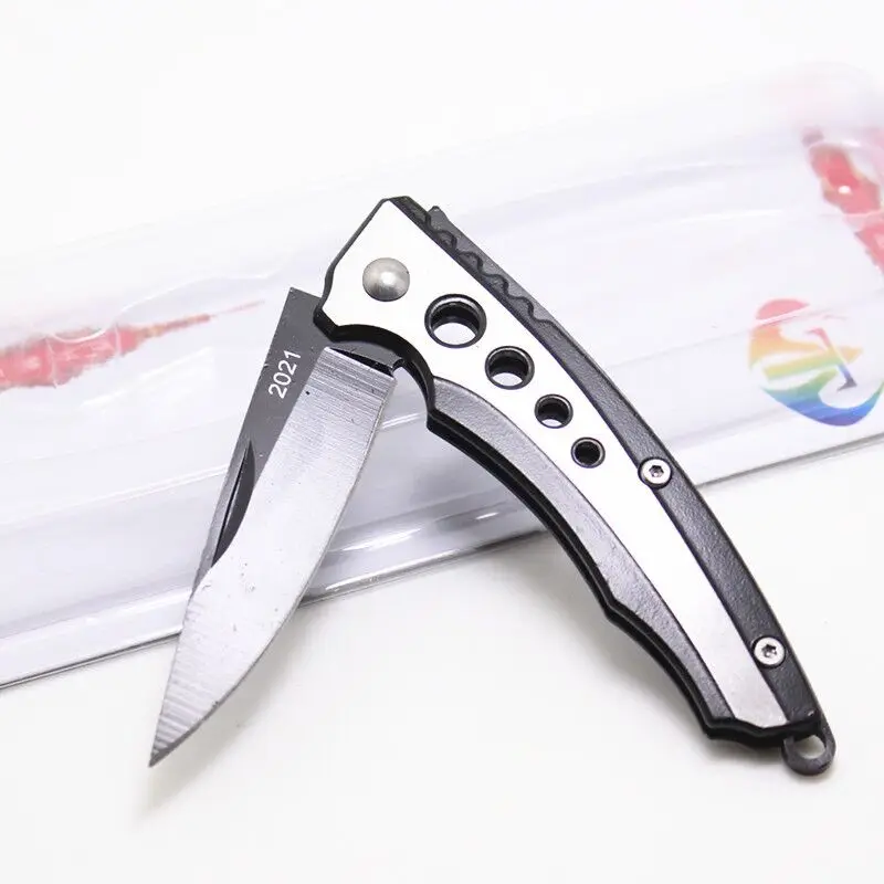 Тонкий нож XLTOWN для фруктов ручка из нержавеющей стали и красного дерева складной