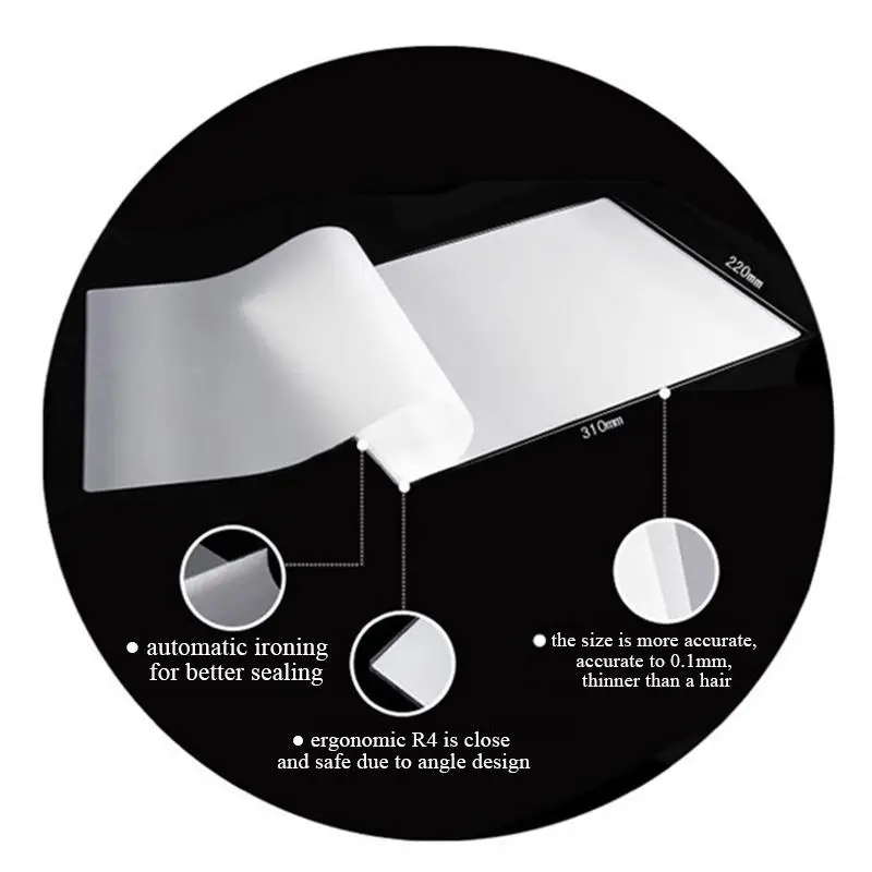 Пленка для термального ламинирования 100 шт. пластиковая пленка 2r/3r/4r 5r/6r/a5/a4