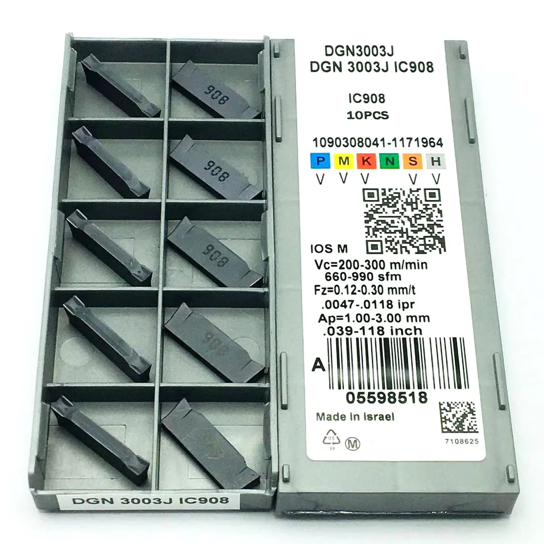 DGN3003C DGN3003J IC908 ЧПУ Iscar карбидная вставка прорезка DGN 3003J инструмент 3003 | Инструменты