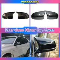excellent facelifted side wing modified for bmw f25 x3 f26 x4 f15 x5 f16 x6 14 18 mirror cover caps black carbon fiber look