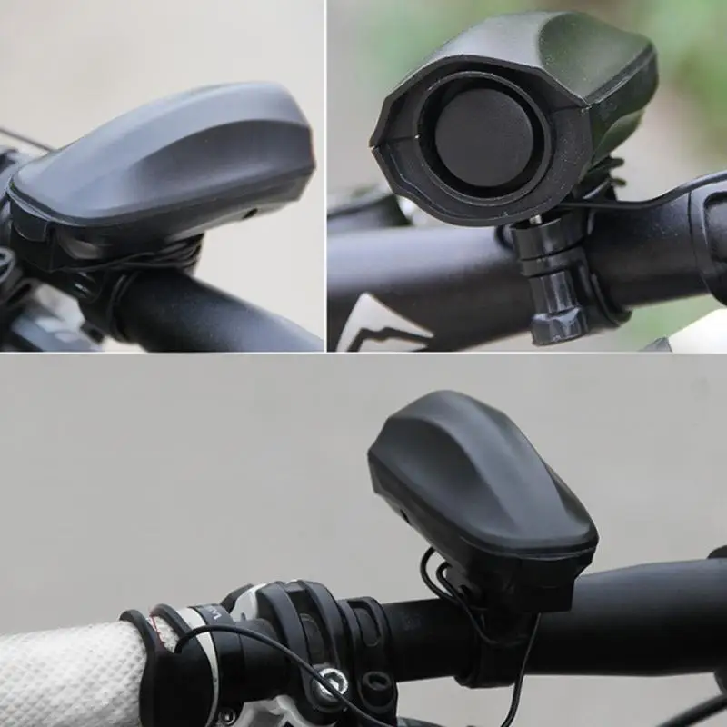 

Alarm Bell Electric Horn Ride Equipment Accessories 123dB Bicycle Bell Waterproof Electronic Bicycle Bike Horn Loud Volume Ring