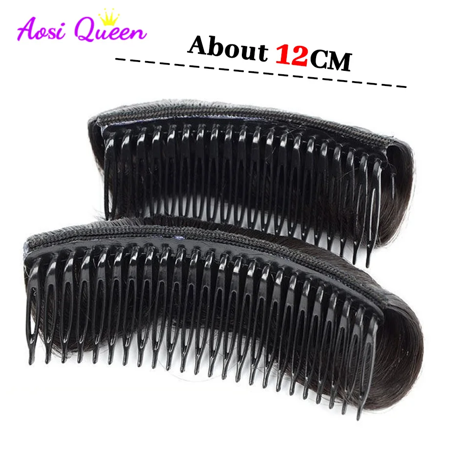 

Nthetic hair invisible bangs cushion high straight hair comb wig accessories ladies high temperature hair natural hair extensi