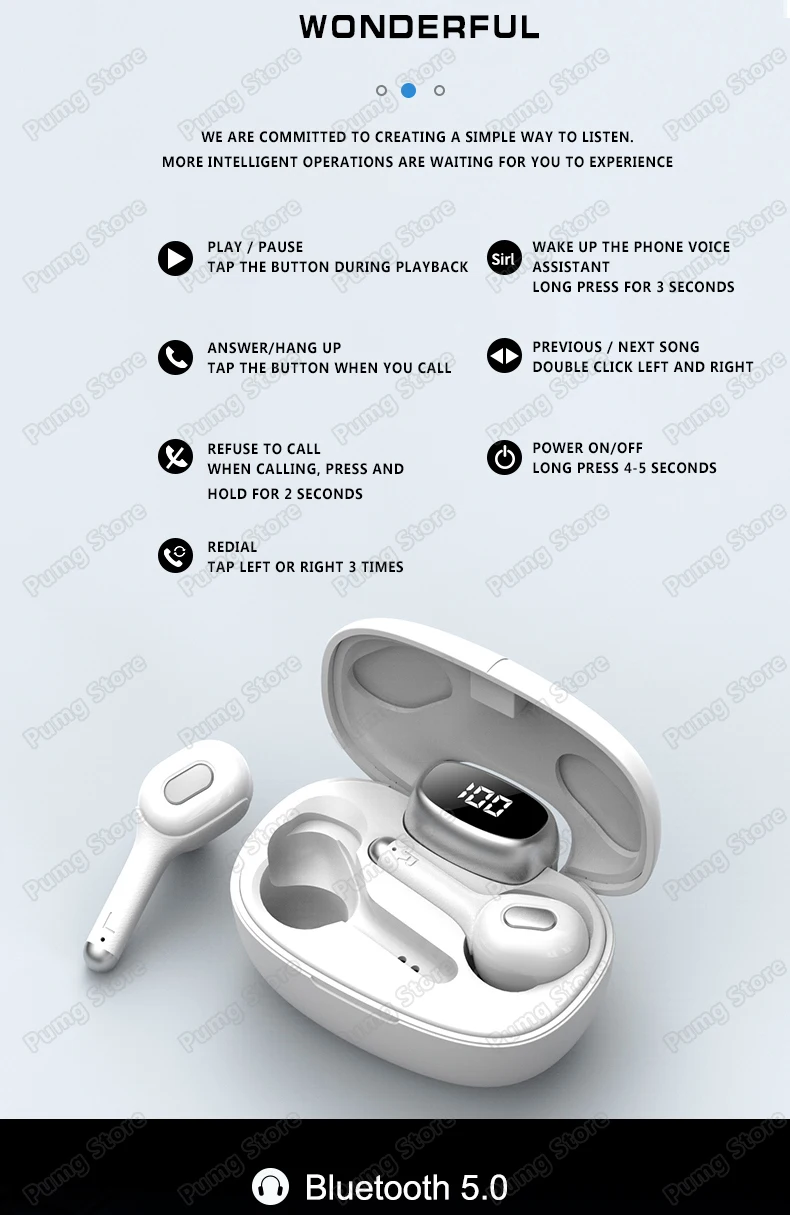 Langsdom Bluetooth TWS беспроводные наушники сенсорные HIFI наушники спортивные стерео звук handfree наушники с зарядной коробкой для телефонов