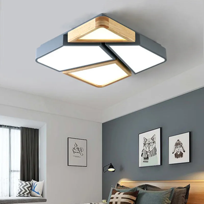 Современные Люстры для гостиной спальни столовой акриловый потолочный