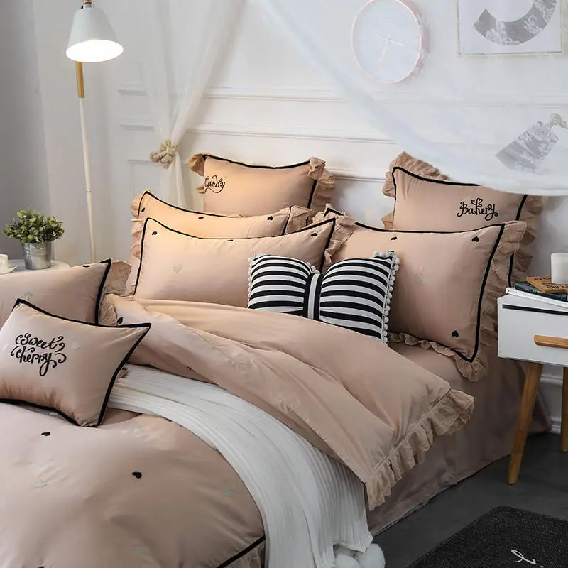 4/7 шт. премиум-набор постельного белья цвета хаки маленькая лопата набор с