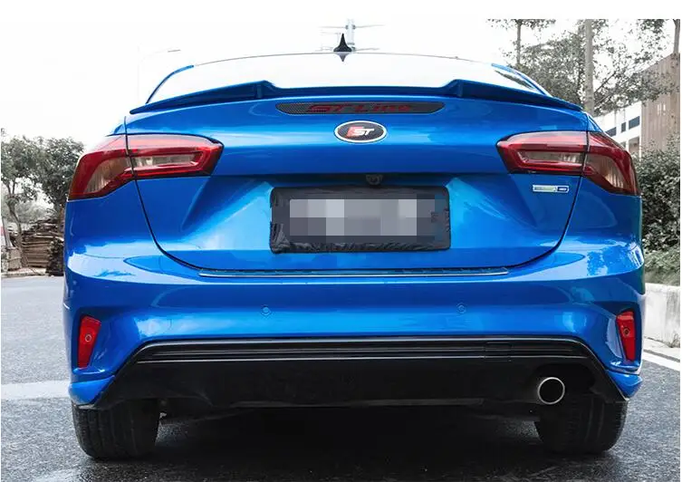 Спойлер для Focus 2019-2020 Ford ABS Материал заднее крыло автомобиля праймер цвет задний